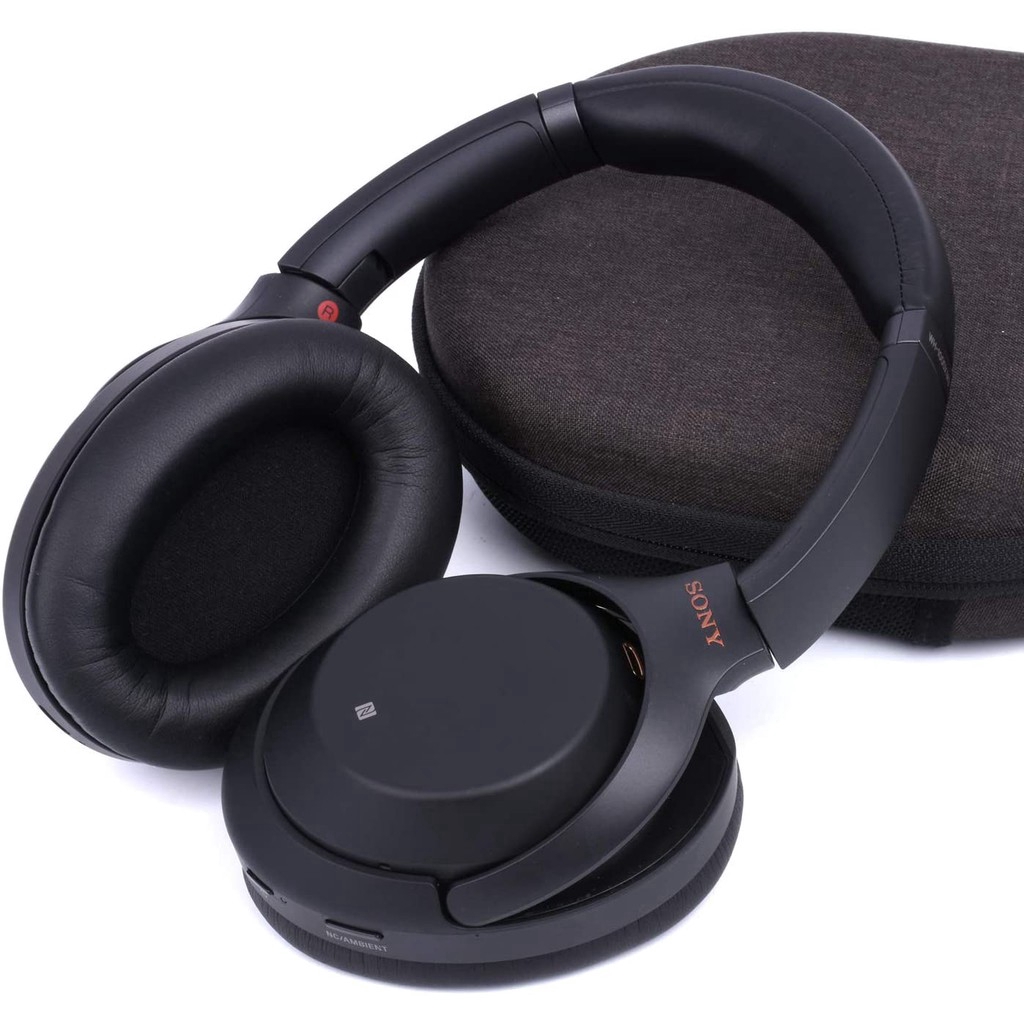 Đệm Tai Nghe Thay Thế Bằng Cao Su Non Bọc Da Chống Ồn Cho Sony WH-1000XM3 (WH1000XM3)