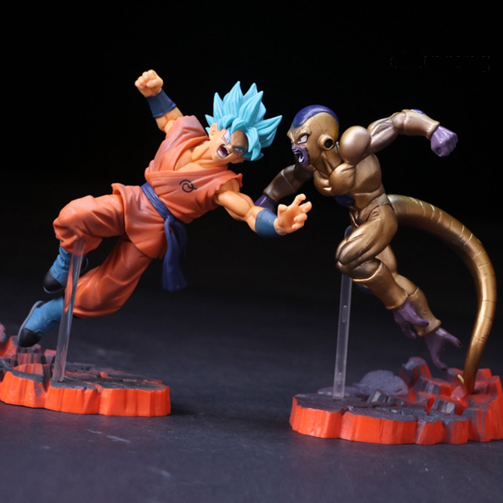 Tượng mô hình nhân vật Dragon Ball Z Goku Frieza có đế trưng bày bộ sưu tập CR+