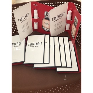 [Anh thật ]vial nước hoa givenchy linterdit edp