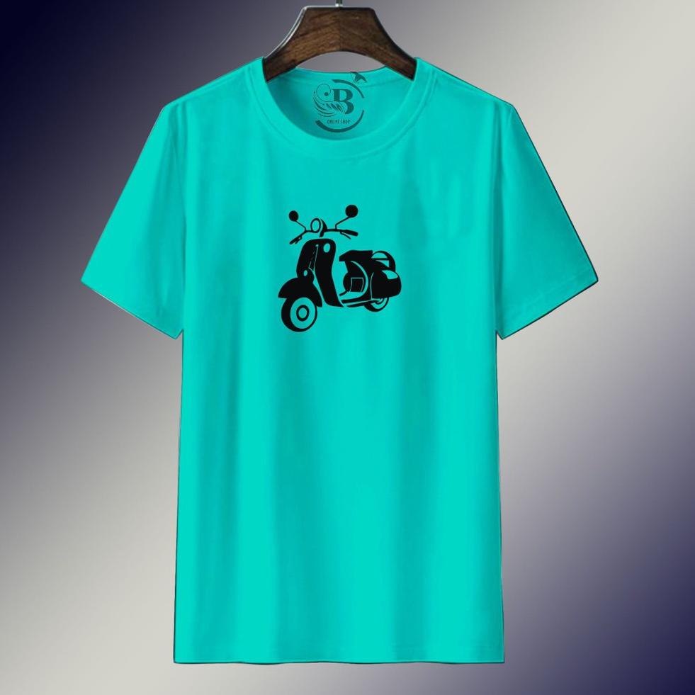 Áo Thun In Hình Kỹ Thuật Số Espa scooter Art. 4058 size M L XL XXL Đơn Giản Cho Nam Nữ