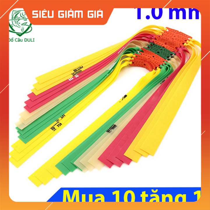 [Combo] Dây Ná Cao Su Dẹt 1mm dây ná cao su 2 lớp [Giá rẻ]