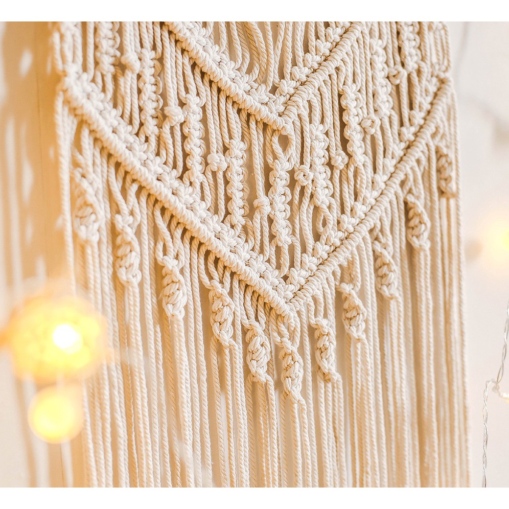 [CÓ SẴN] Mành treo Rèm treo tường Macrame trang trí decor nhà cửa