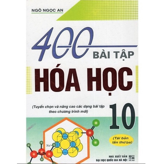 Sách 400 bài tập hóa học 10