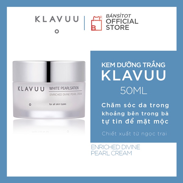 Kem dưỡng mắt KLAVUU White Pearlsation Completed Revitalizing Pearl Eye Cream 20ml