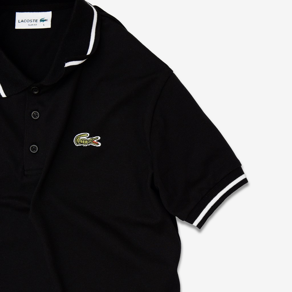 Áo Phông Nam Cá sấu / Áo Thun Nam Cá Sấu Có Cổ Hàng Xuất Cotton thiết kế sang trọng GRAMEN06 | BigBuy360 - bigbuy360.vn