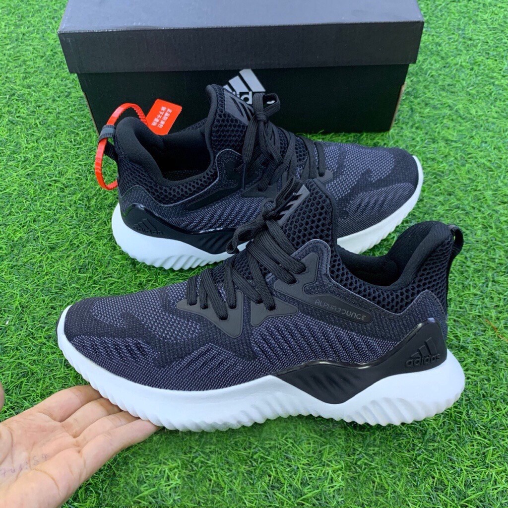 [ Full Box + FreeShip ] - Giày Thể Thao Nam Adidas Aphabounce 4.0 - Sneaker hot 2020 - Phiên Bản Xám Đen