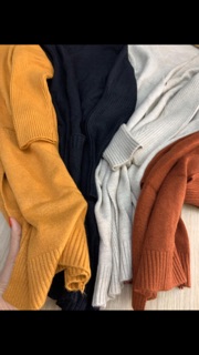 Áo len cardigan