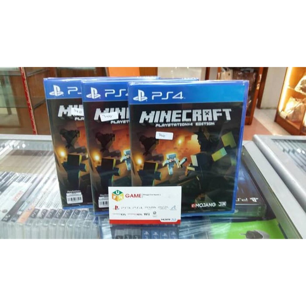 Đĩa Cd / Dvd Game Minecraft Ps4 Mới