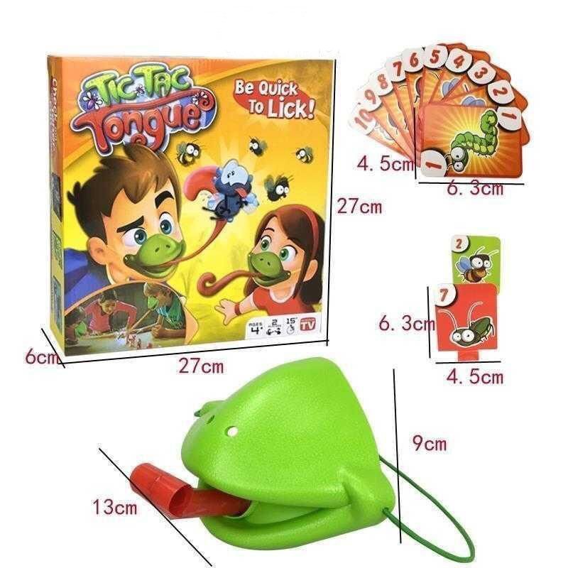 Đồ chơi tương tác, ếch thổi lưỡi vui nhộn cho bé , Đồ chơi gia đình