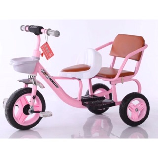 Xe Đạp Ba Bánh Đôi Cho Trẻ Em ❤️[FREESHIP] ❤️Giảm Giá 30K Khi Nhập Mã [DOCHO30K1] Xe Ba Bánh Đôi Dành Cho Trẻ Em