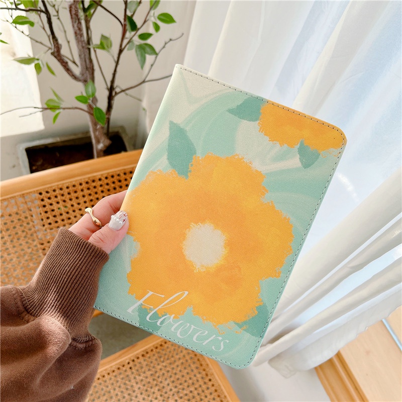 Bao da có giá đỡ thích hợp cho iPad Mini /Air 1 2/Pro 9.7/4th 5th 6th 2017 2018/7th 8th 9th Gen 2019 2020 2021