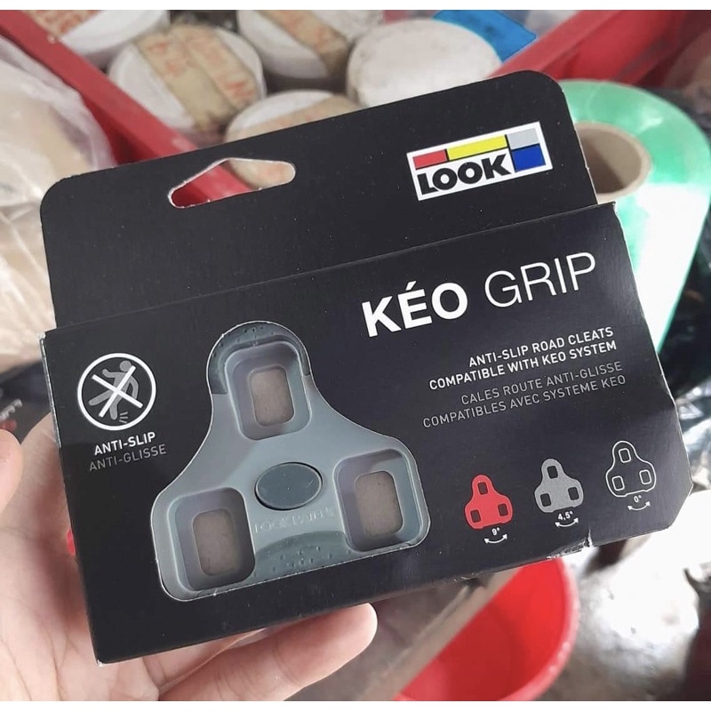 LOOK Cleat Can Cá Xe Đạp KÉO GRIP