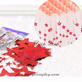 Dây kim tuyến trang trí cột bóng