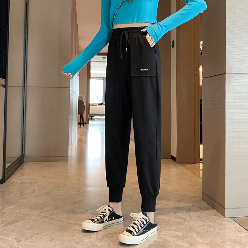 NRVP Quần Thể Thao Ống Rộng Phong Cách Thời Trang Hàn Quốc Dành Cho Nam Và Nữ