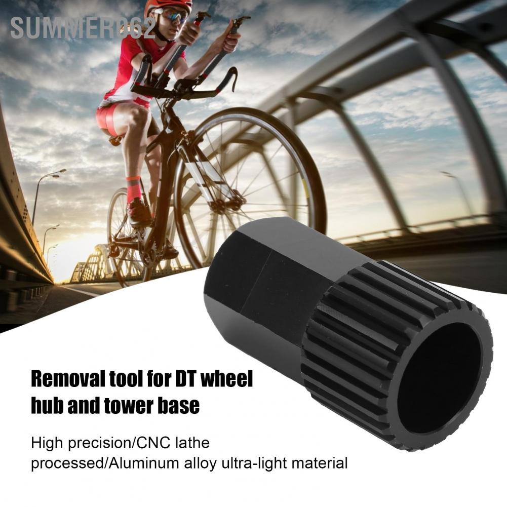 Summer062 Aluminum Alloy Bike Wheel Parts Removal Tool Ratchet Hub Remover Repair for Bicycle