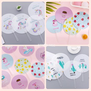 Combo 100 quạt cầm tay cute