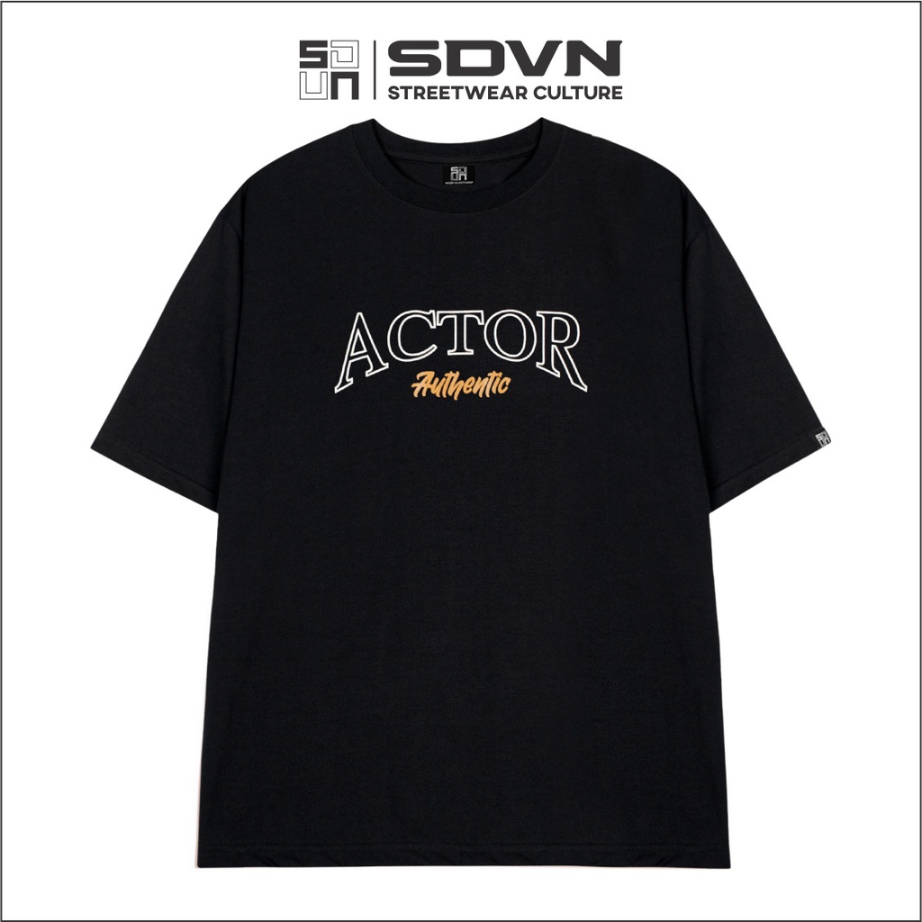 Áo Thun Unisex Nam Nữ Form rộng Local Brand SDVN Actor