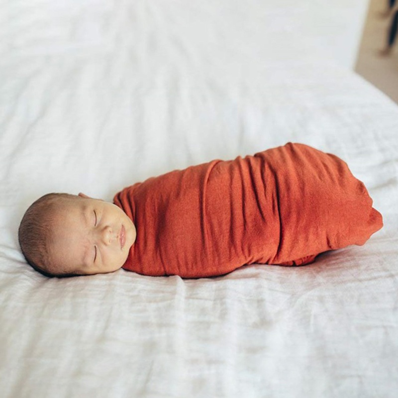 Set 2 Chăn Quấn 80x80cm Bằng Cotton Êm Ái Mềm Mại Cho Em Bé