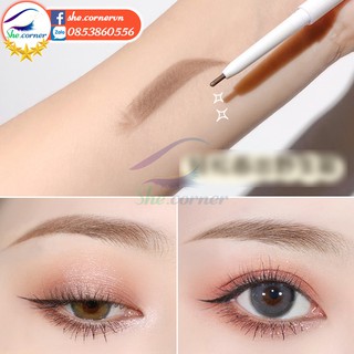 Chì kẻ mày Hanru H901 lâu trôi đầu mảnh 1.5mm 4 màu