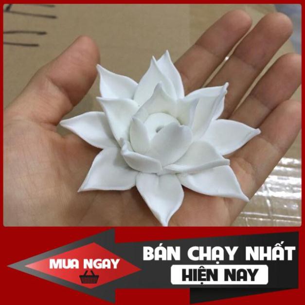 [SP BÁN CHẠY] Nụ hoa sen sứ đốt trầm tăm trong thác trầm hương khói ngược