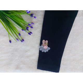 [Chippo] Quần legging đính thỏ bé gái