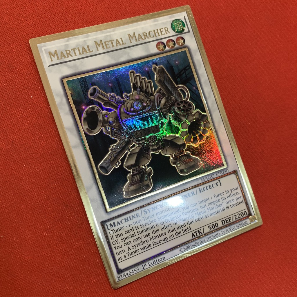 EN]Thẻ Bài Yugioh Chính Hãng] Martial Metal Marcher