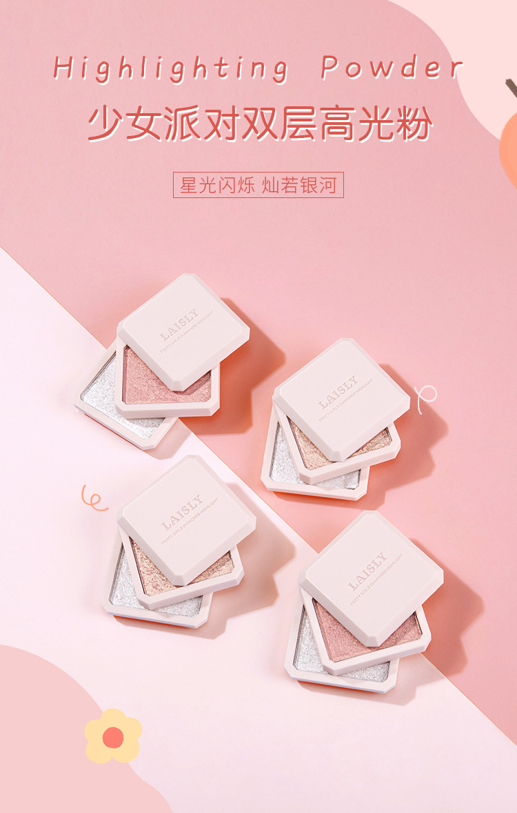 LAISLY Phấn Nhũ Má Hồng Highlight Makeup ChinaBrand | BigBuy360 - bigbuy360.vn