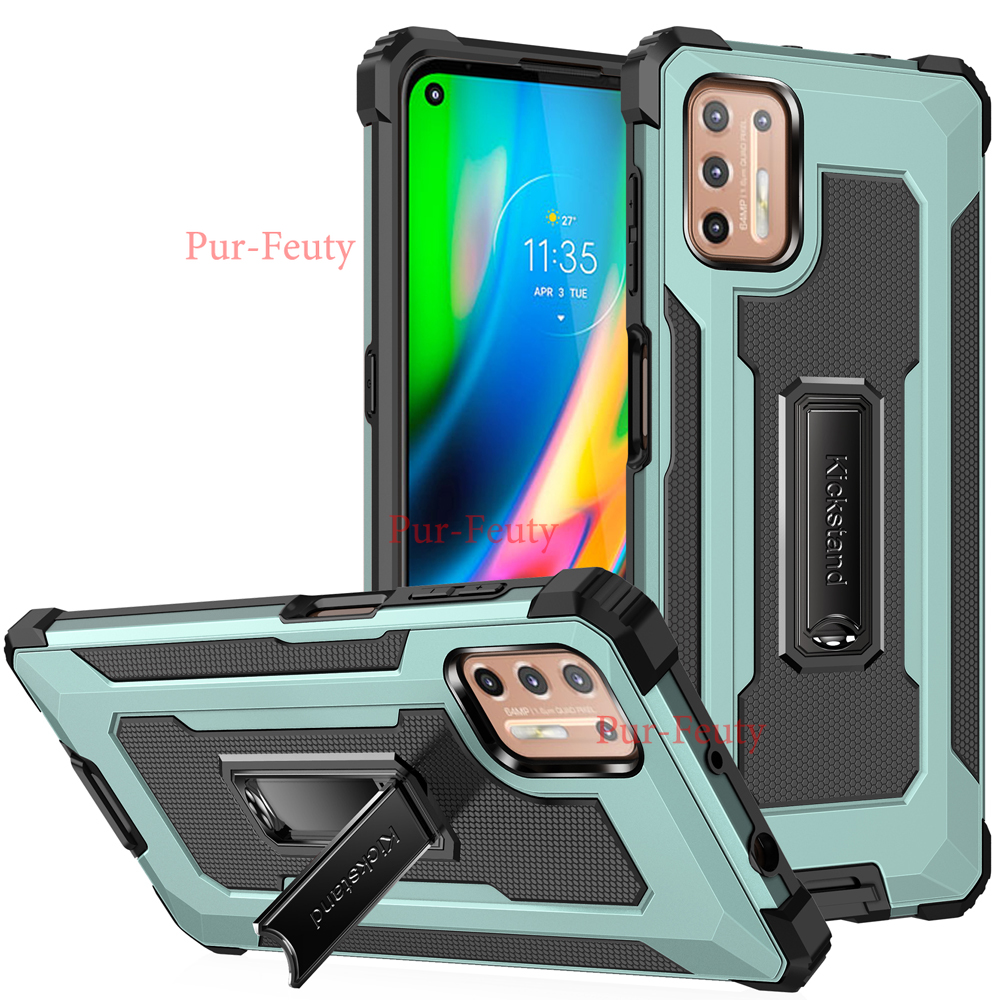 Ốp Lưng Chống Sốc Có Giá Đỡ Cá Tính Cho Motorola Moto G9 Play G9Play E7 Plus E7Plus G