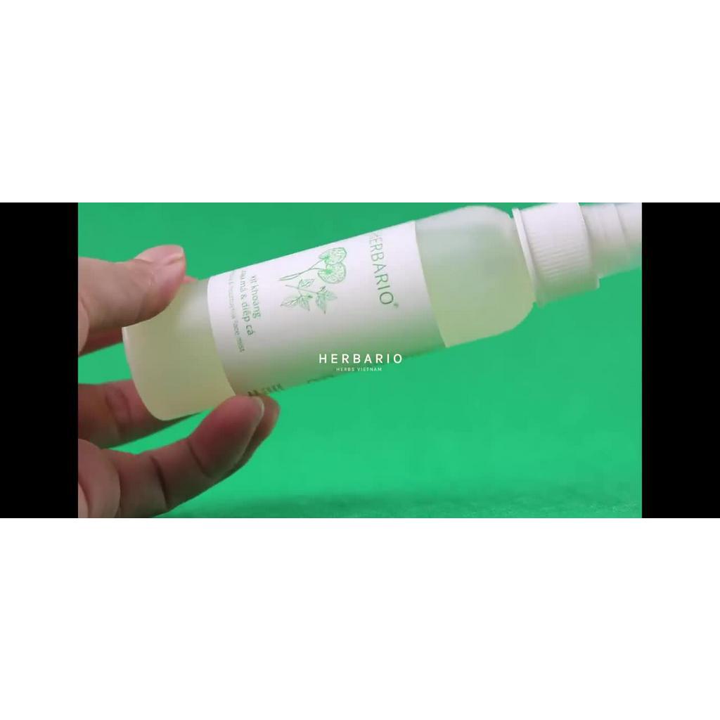 Xịt khoáng Rau Má & Diếp Cá herbario 100ml thuần chay | BigBuy360 - bigbuy360.vn