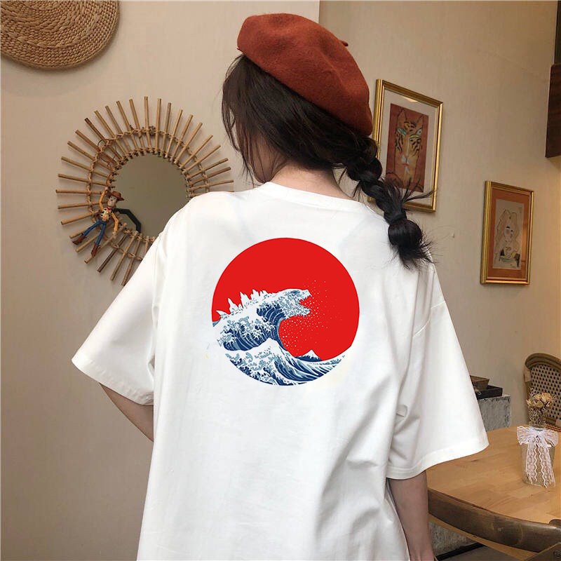 Áo thun form rộng tay lỡ Nhật Bản đẹp độc lạ vải dày mịn 2020T2321