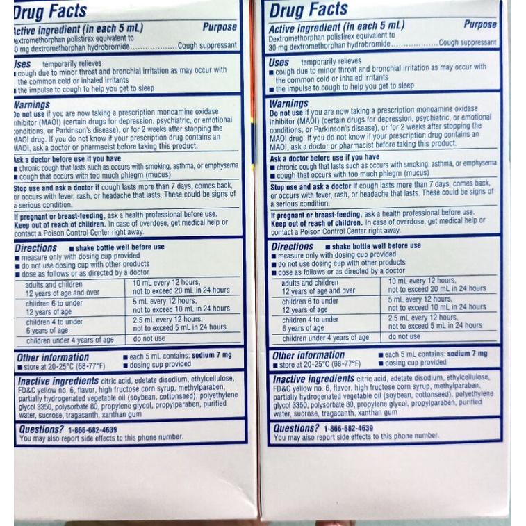 Siro giảm ho Delsym Couch 12 hrs 148ml cho người lớn và trẻ 4+