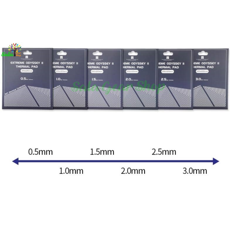 Pad tản nhiệt Thermalright Extreme Odyssey II, Dẫn nhiệt 14.8W/m-k