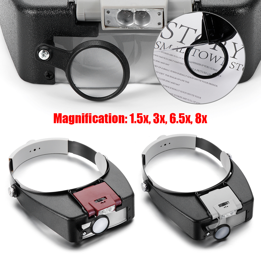 Kính lúp đa năng có đèn led soi trang sức tiện dụng chất lượng cao