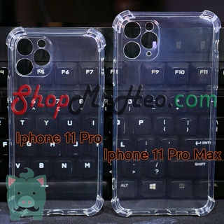 Ốp lưng dẻo chống sốc trong suốt iphone 11 pro max - ip 11 pro - ip11 - iphone 11 - iphone xs max - ip xs - ip xr - ipx