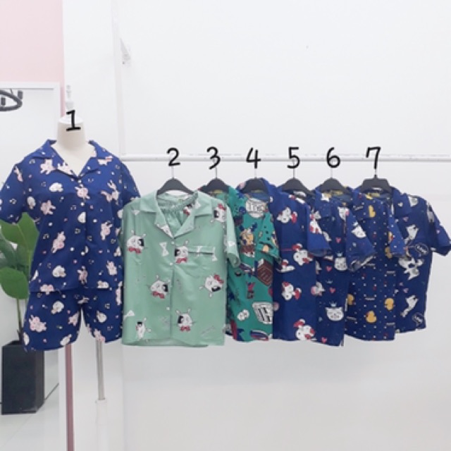 [Bán Chạy] Đồ ngủ chất kate thái cao cấp ( 40-56kg ) | BigBuy360 - bigbuy360.vn