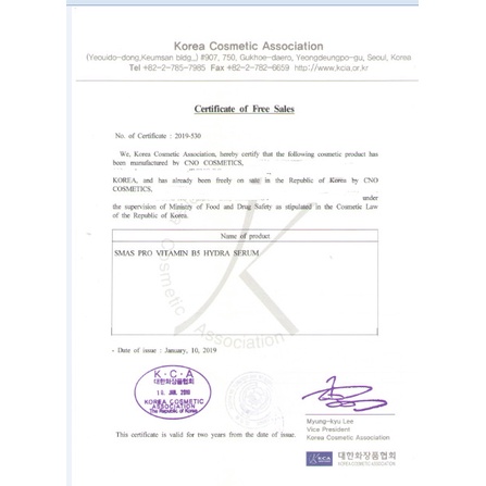 Serum Phục hồi và cấp ẩm SMAS pro Vitamin B5 - HA | BigBuy360 - bigbuy360.vn