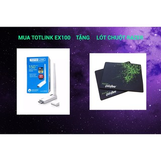 Bộ Kích Sóng Wifi Repeater Totolink EX100 150Mbps 1 anten