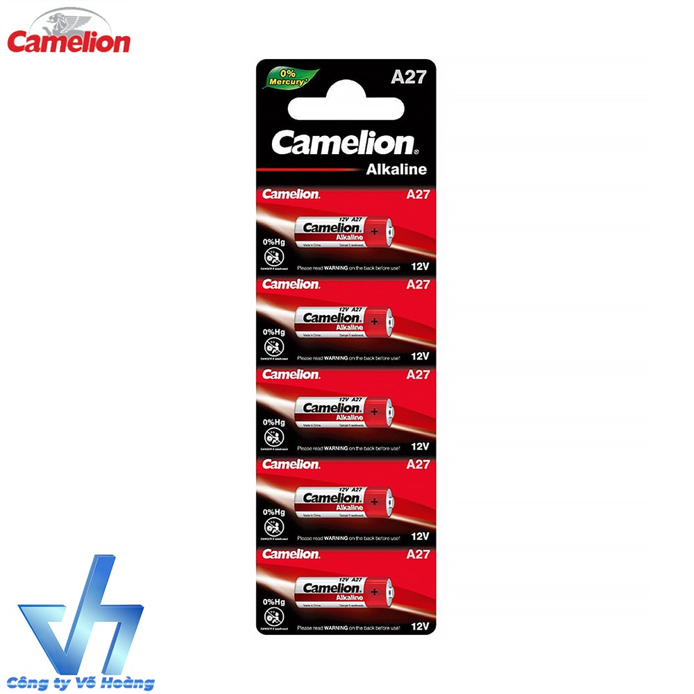 5 Pin Camelion A27 Alkaline (Bạc)