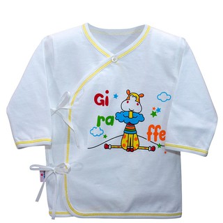 (bé 3-7kg) Áo sơ sinh cột dây TD AL0412 HELLO B&B - HELLO BB