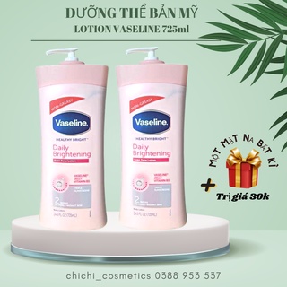Dưỡng Thể Vaseline Healthy Bright Daily Brightening 725ml