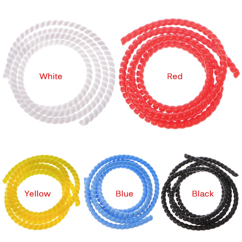 Cuộn Dây Quấn Dây Cáp Nhiều Màu Sắc 1m 10mm / 14mm