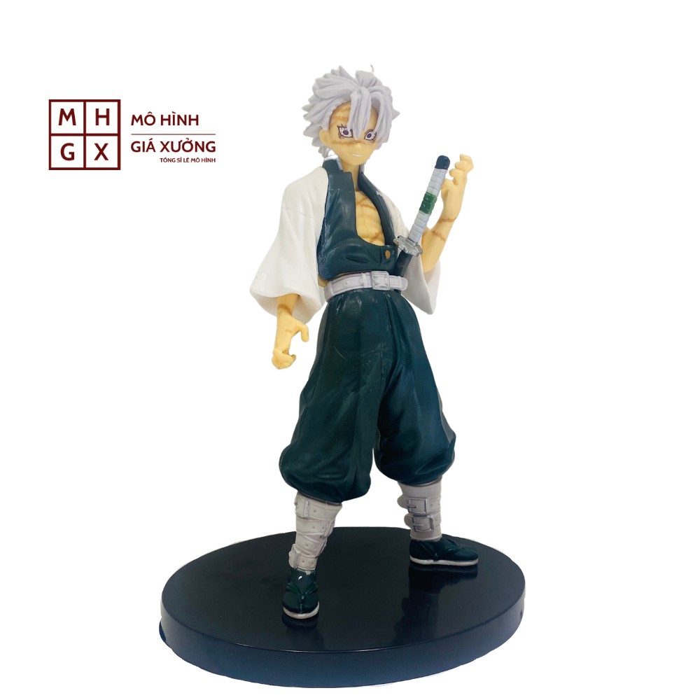 Mô hình Kimetsu No Yaiba figure Demon Slayer Phong trụ Shinazugawa Sanemi cao 18 cm - figure thanh gươm diệt quỷ