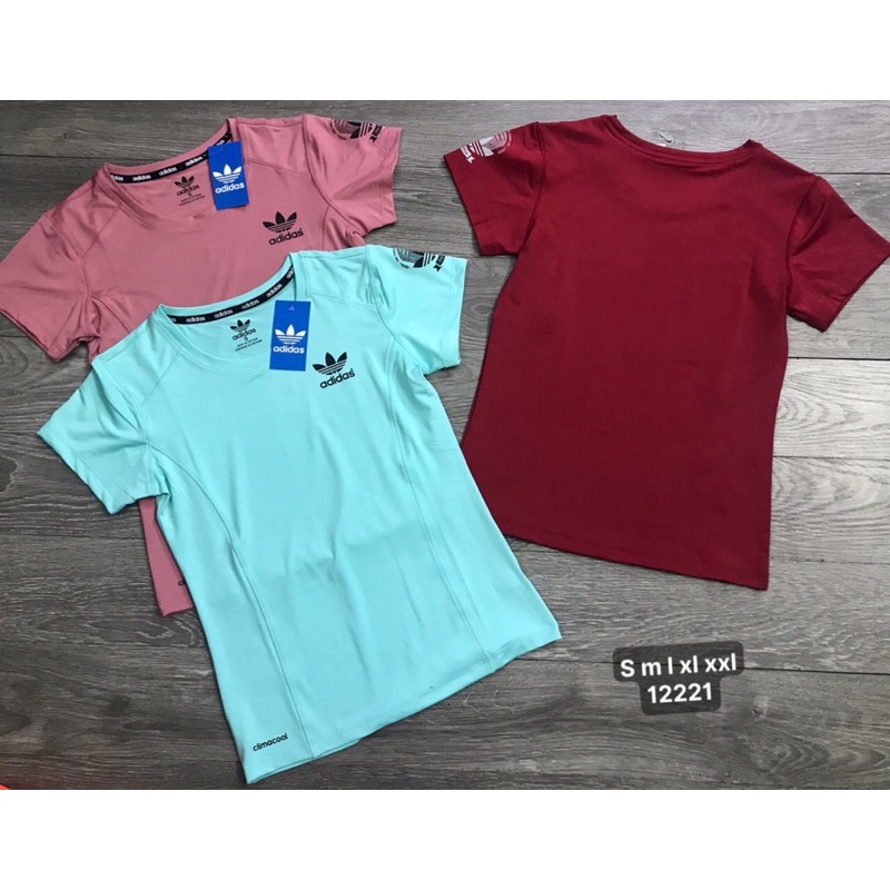 ÁO NỮ LƯỚI PHỐI VIỀN VAI TẬP GYM/YOGA