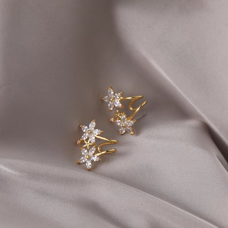 Bông Tai Bạc 925 Phong Cách Hàn Quốc