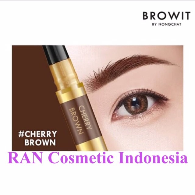 (hàng Mới Về) Bút Chì Kẻ Lông Mày Mini Natcha Beauty X | BigBuy360 - bigbuy360.vn