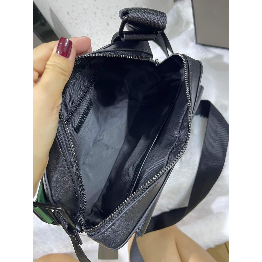 túi đeo chéo nam PM-25210206 size 23cm đen có sẵn