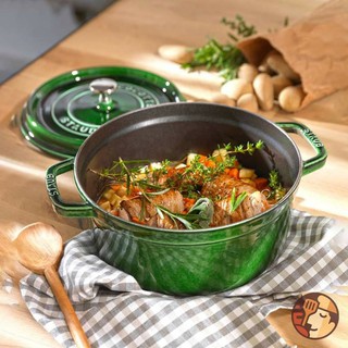 Nồi gang Staub - Xanh lá cây (New)