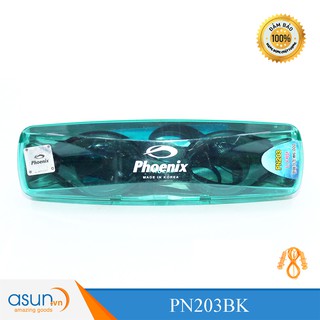 Kính bơi phoenix pn203 cam kết chính hãng hàn quốc màu đen p203bk