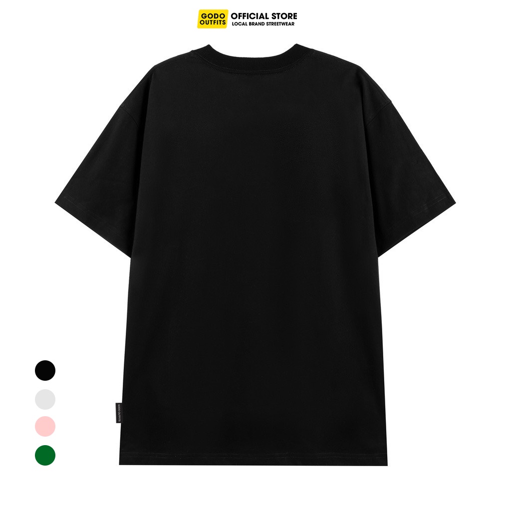 Áo thun Godo Outfits METAMON RICH, áo thun tay lỡ unisex localbrand RACA005