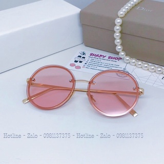 Kính Nữ Miu Miu Tròn Hồng Xuyên Ngày Đêm Full Box